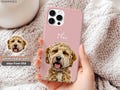 Custom Pet Phone Case Using Pet Photo + Name Custom Dog Phone Case Custom Cat Phone Case Personalized Phone Case Cat iPhone Case