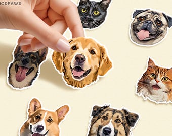 Custom Dog Magnet Using Your Pet Photo Custom Cat Magnet Personalized Pet Magnet Personalized Fridge Magnets Custom Photo Magnets
