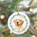 Personalized Pet Ornament Using Pet's Photo + Name - Custom Ornament Christmas Dog Ornament Personalized Dog Ornament Custom Dog
