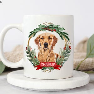 Custom Pet Mug Using Pet Photo + Name Personalized Dog Mug Cat Coffee Cup Customize Pet Mugs Mom Mug Personalized Cat Dad Mug Memorial Gift