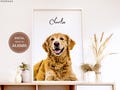 Custom Pet Portraits Using Pet Photo Personalized Digital Dog Portraits Cat Portraits Custom Dog Portraits Custom Pet Art Pet Drawing Poster