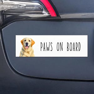 Custom Dog Car Bumper Sticker Using Your Pet Photo Custom Cat Magnet Personalized Pet Bumper Decals Car Magnets Custom Made Auto Magnets
