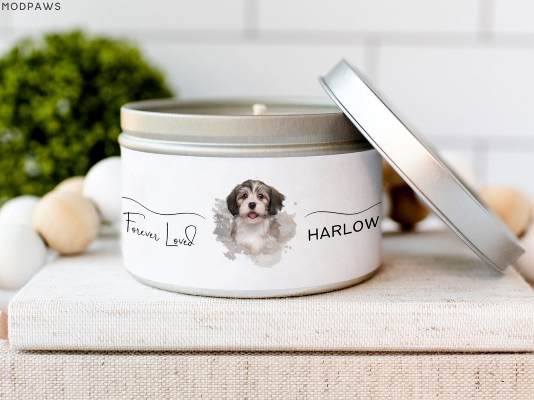 Custom Pet Candle Pet Memorial Gift Dog Memorial Gifts Pet Loss Gifts ...