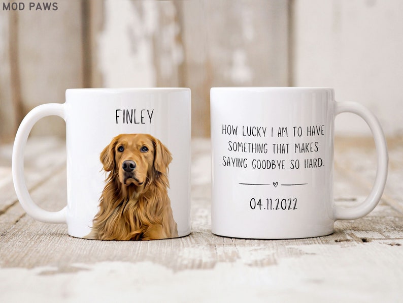 Custom Pet Mug Using Pet Photo Name Custom Dog Mug Dog Coffee Cup Personalized Pet Mugs Dog Mom Mug Personalized Cat Dad Mug New Dog Mug image 8