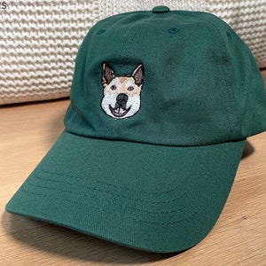 Custom EMBROIDERED Pet Hat Using Pet Photo Personalized Dog Hat Custom Cat Hat Custom Pet Cap Dog Hat Custom Dog Baseball Cap Dog Mom Hat