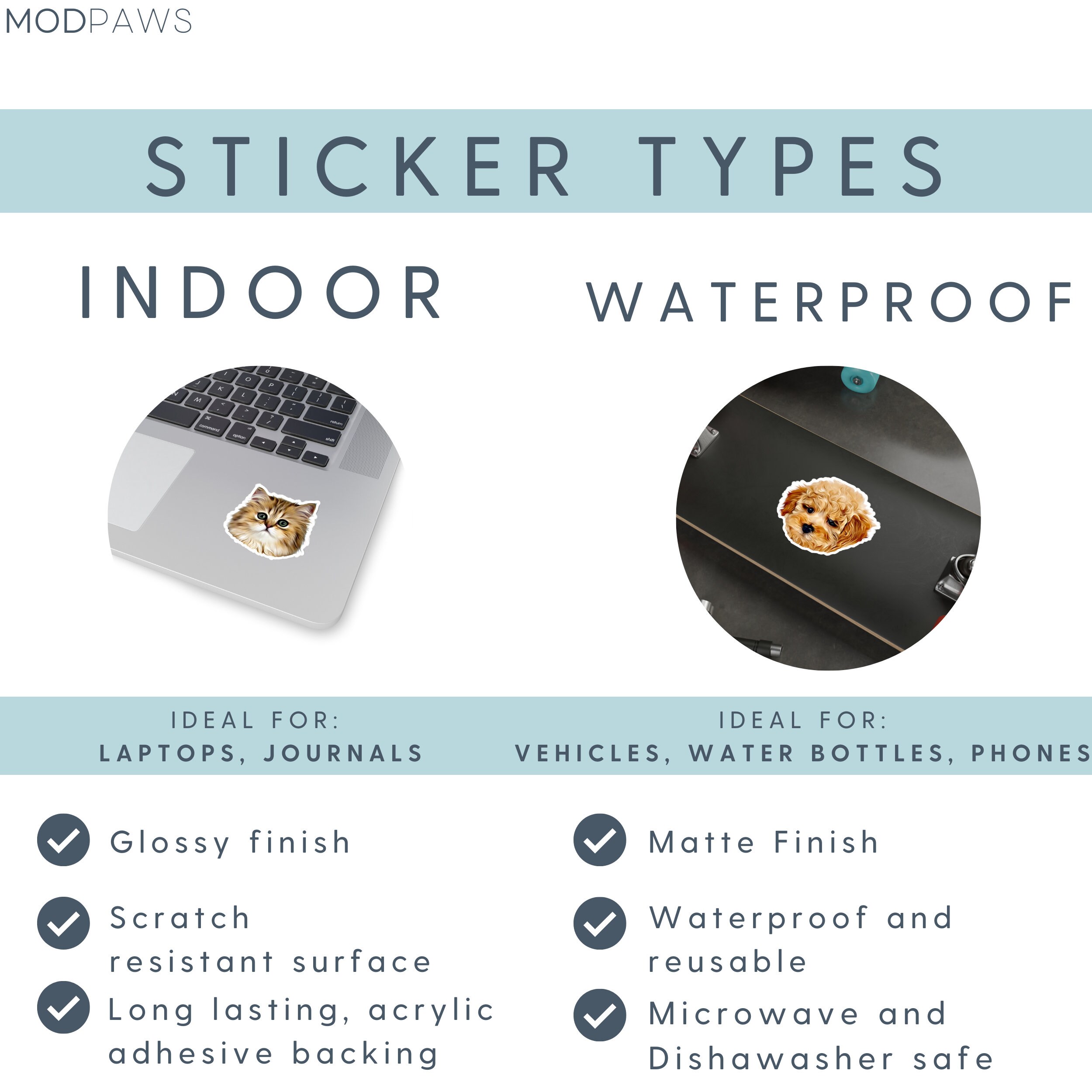 Custom Pet Sticker Using Your Pet Photo Custom Dog Sticker Etsy Australia