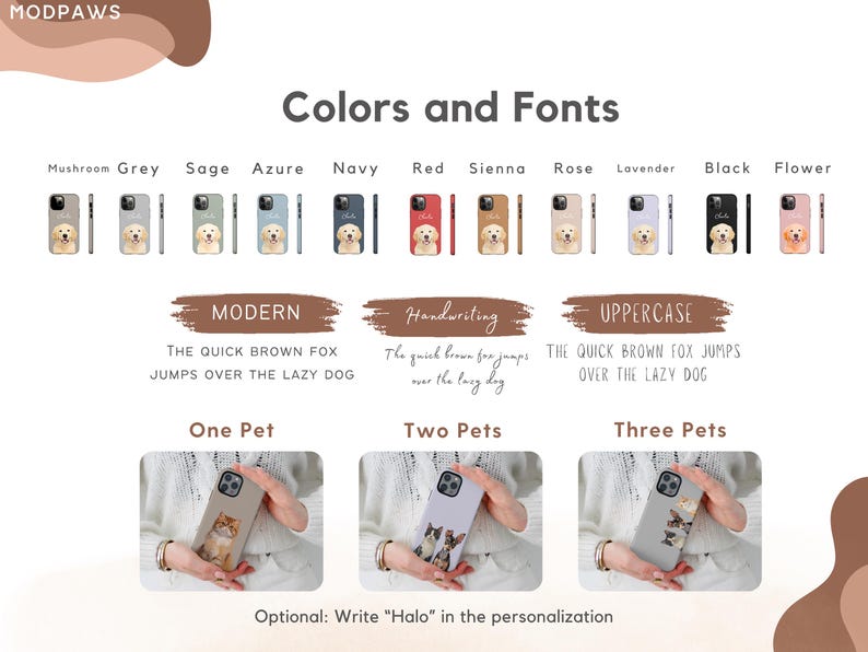 Custom Pet Phone Case Using Pet Photo + Name Custom Dog Phone Case Custom Cat Phone Case Personalized Phone Case Cat iPhone Case image 4