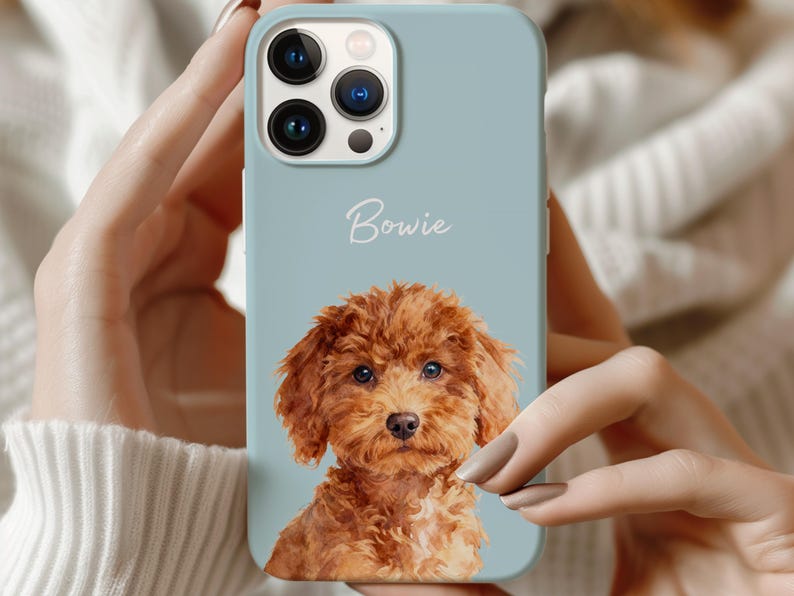 Custom Pet Phone Case Using Pet Photo + Name Custom Dog Phone Case Custom Cat Phone Case Personalized Phone Case Cat iPhone Case image 16