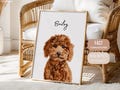 Custom Pet Portraits Using Pet Photo Personalized Digital Dog Portraits Cat Portraits Custom Dog Portraits Custom Pet Art Pet Drawing Poster