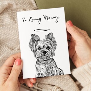 Grußkarte mit Haustierportrait Personalisierte Grußkarte für Hund Personalisierte Weihnachtskarten Dankeschön-Karten Katze Geburtstagskarten