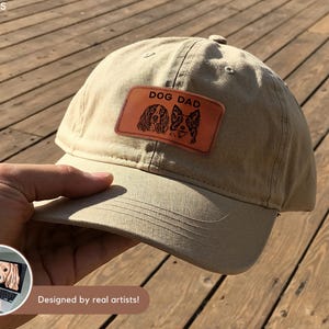 Custom Pet Hat Using Pet Photo Personalized Pet Dog Trucker Hat Custom Cat Hat Custom Pet Cap Embroidered Dog Hat Custom Dog Dad Hat Father image 3