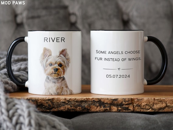 Powergift Tazza In Ceramica Con Cane Carlino (Mops) – 330 Ml – Stampa Fronte/Retro – Divertente Tazza Da Caffè Per Animali - 2