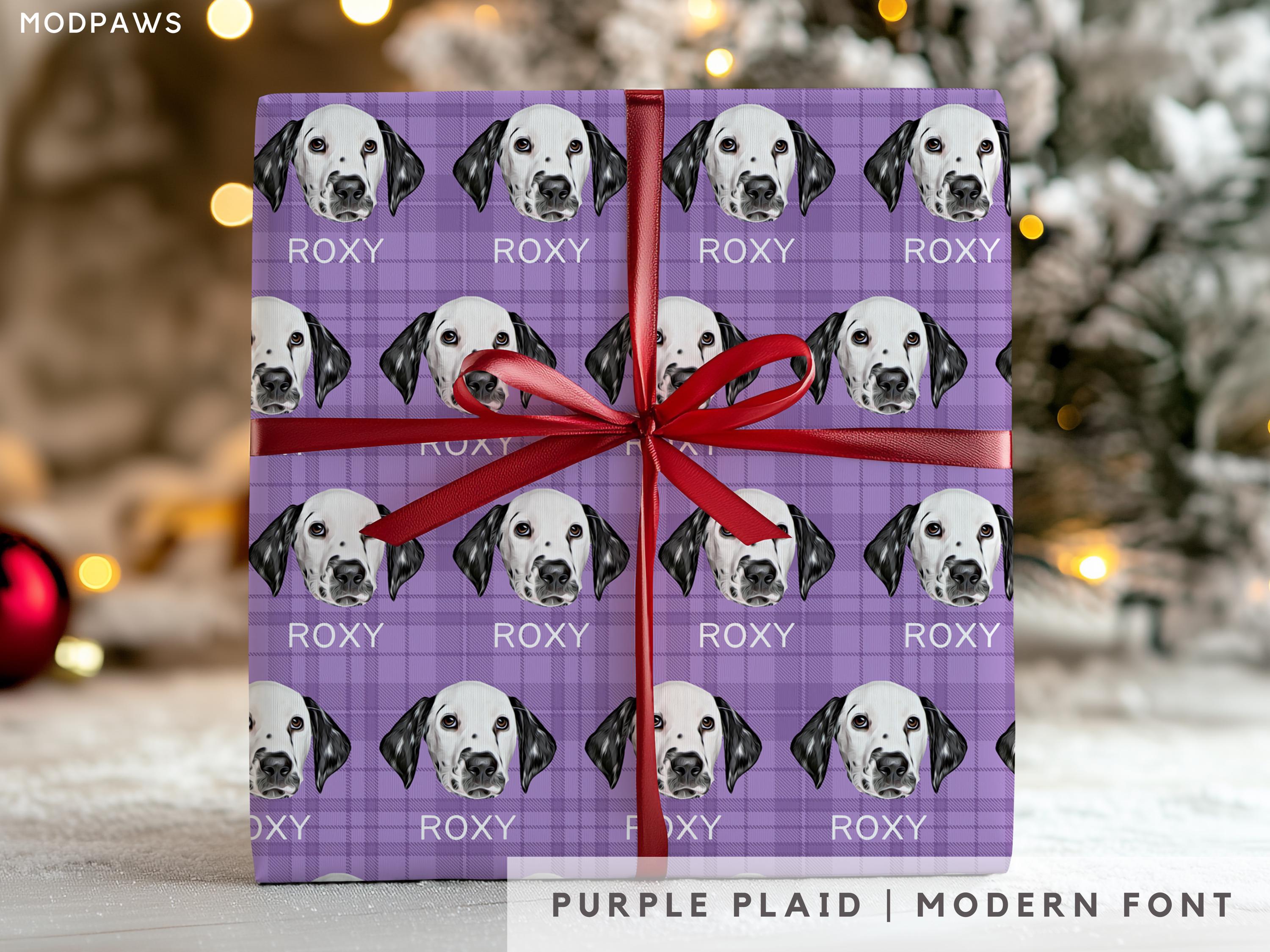 Custom Wrapping Paper Using Pet Photo Personalized Dog Christmas Wrapping Paper Cat Gift Wrapping Pet Gift Wrap Birthday Wrapping Paper