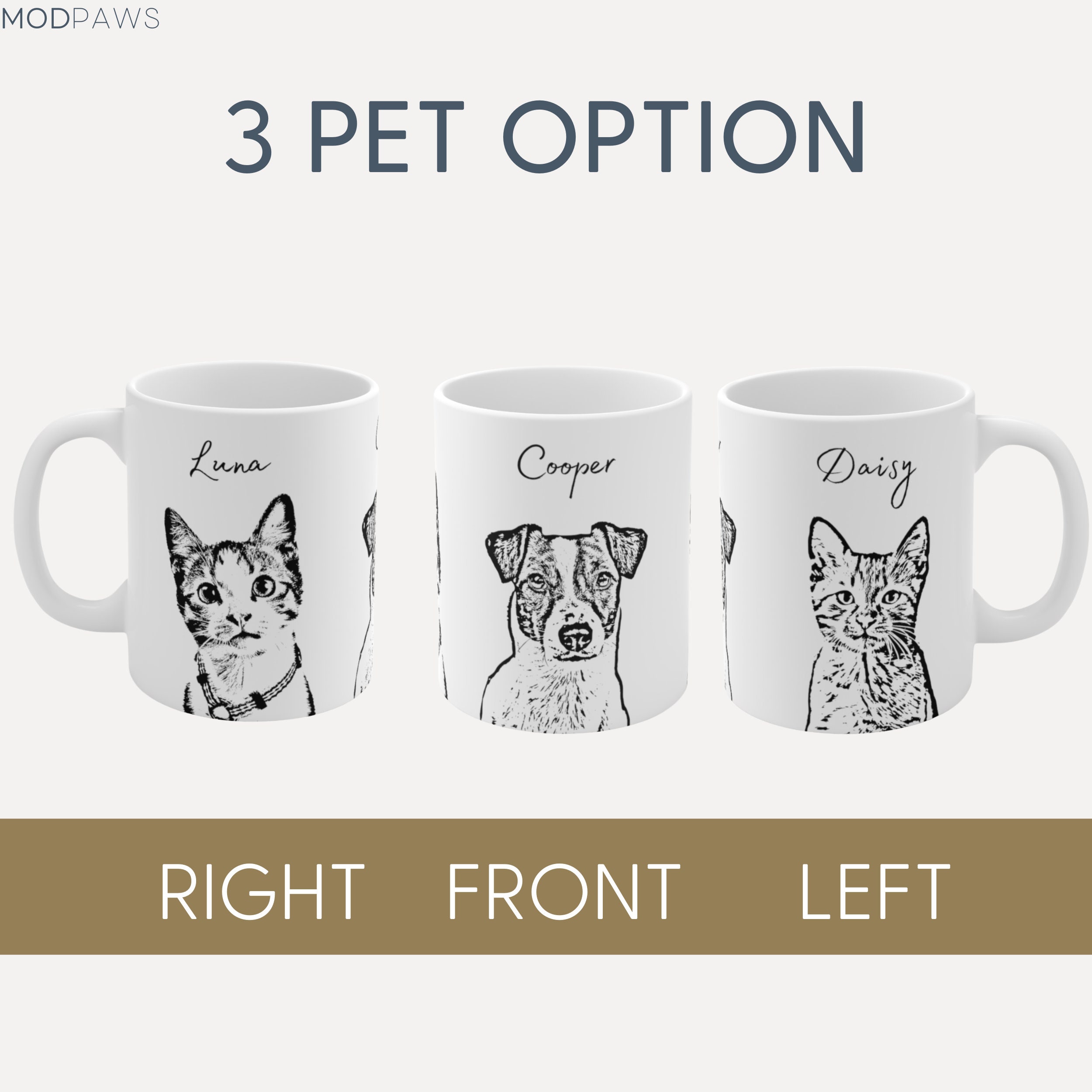 Custom Pet Mug Using Pet Photo Name Custom Dog Mug Dog Etsy UK