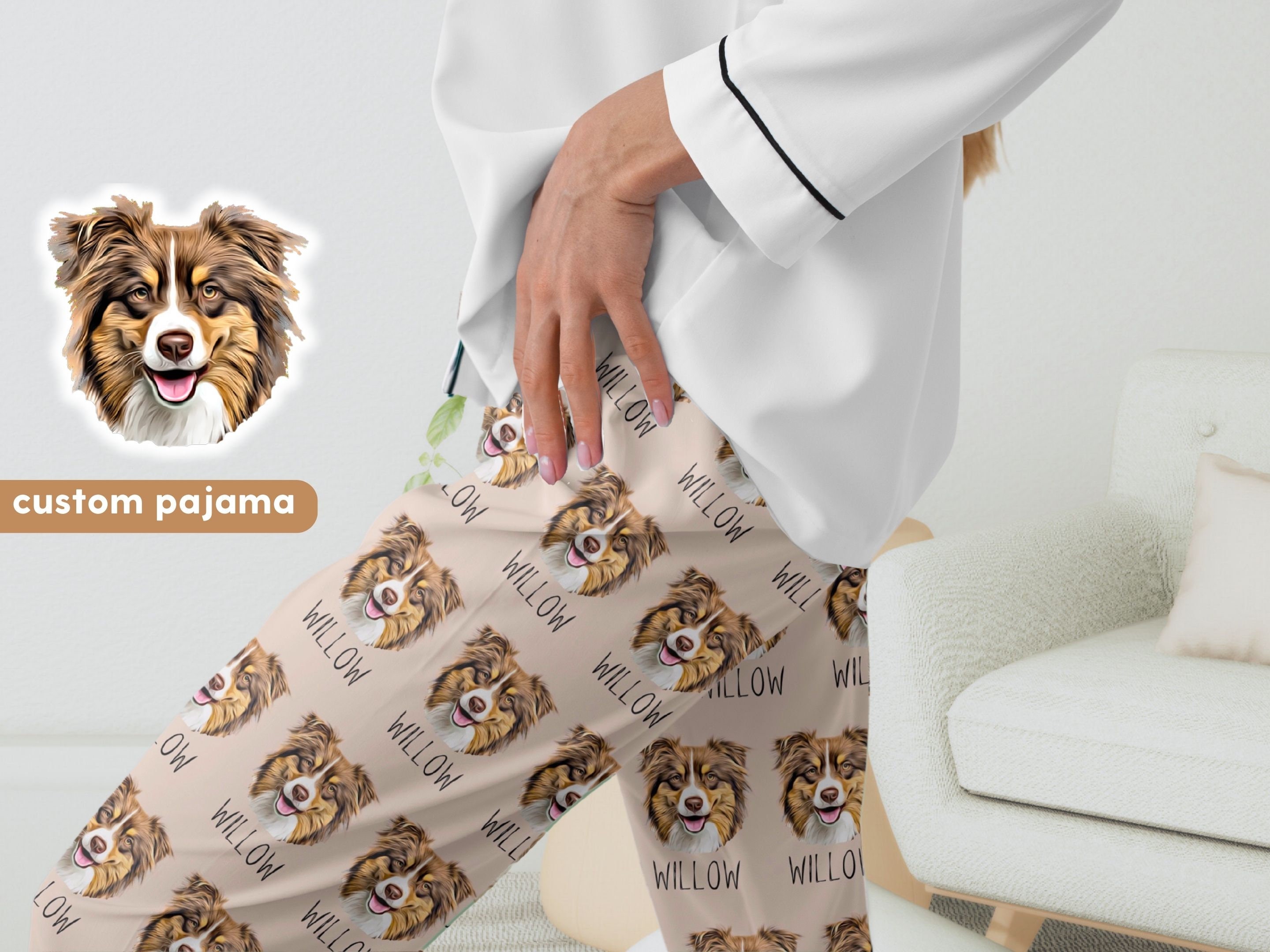 Dog Mom Pjs Etsy