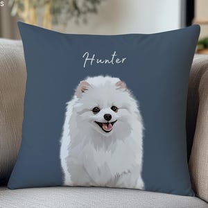 Custom Pet Pillow Using Pet Photo + Name Custom Cat Dog Pillow Personalized Cat Pillows Cases Cat Picture Pillow Pet Picture Pillow