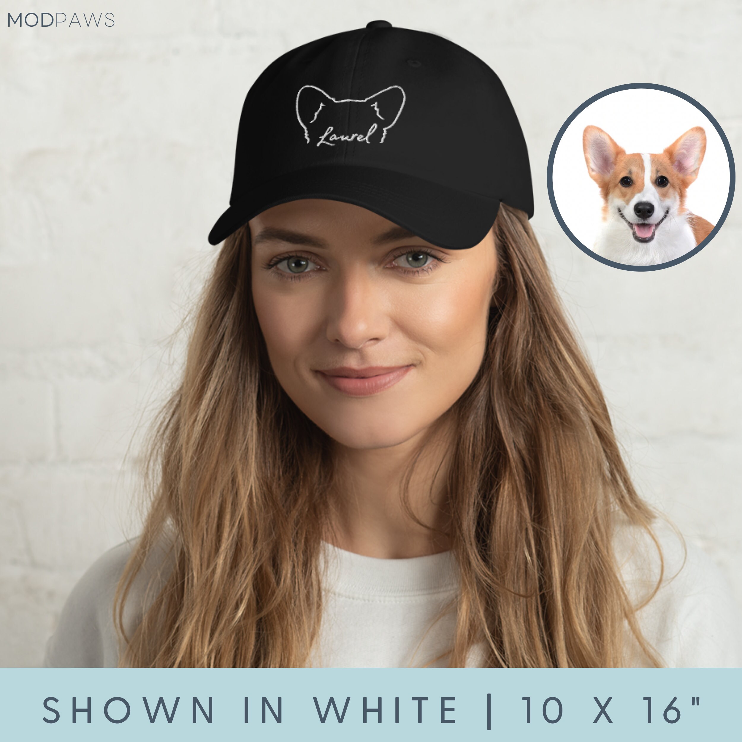 Custom Pet Hat Using Pet Photo Personalized Dog Hat Custom Cat Etsy