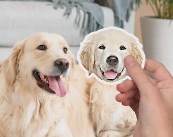 Custom Dog Magnet Using Your Pet Photo Custom Cat Magnet Personalized Pet Magnet Personalized Fridge Magnets Custom Photo Magnets