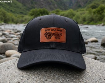 Custom Pet Hat Using Pet Photo Personalized Pet Dog Trucker Hat Custom Cat Hat Custom Pet Cap Embroidered Dog Hat Custom Dog Dad Hat Father