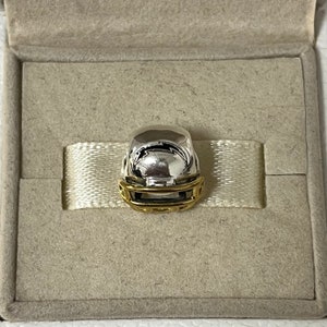 Charm Pandora de casco de fútbol americano de Los Ángeles Chargers, colgante de plata de ley S925, joyería para pulsera y collar, esmalte mixto, con caja de regalo.