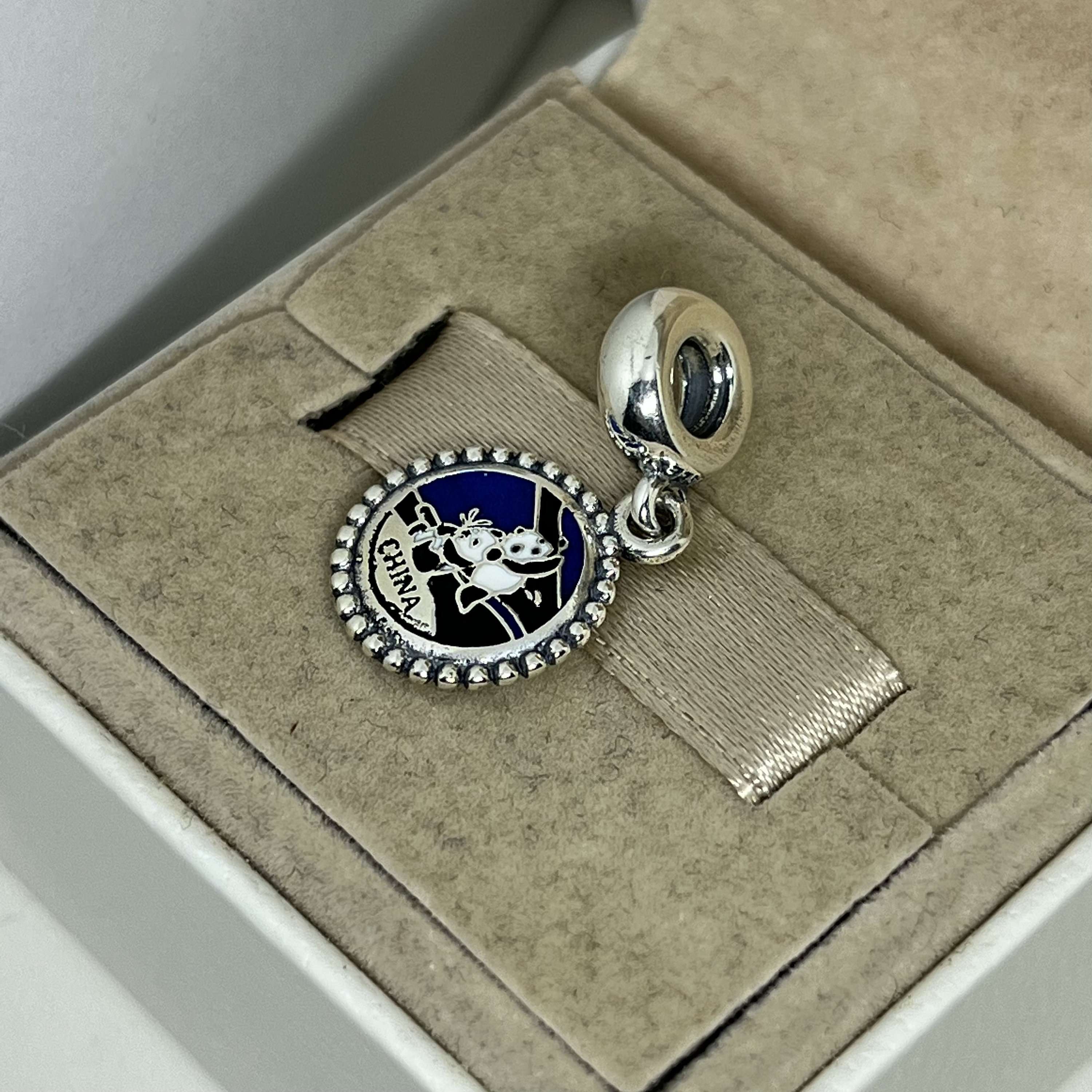 アクセサリー panda Amazon.com: Panda Charm 925 Sterling Silver Charm Fits For