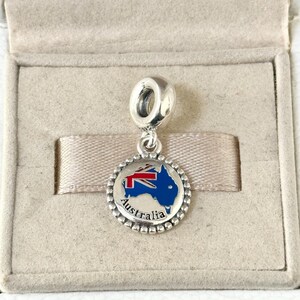アクセサリー PANDORA Australia Hanging Charm Pandora Brand Charm |pandora Australia Map Dangle Charm
