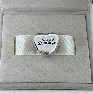 Pandora Santo Domingo Exclusive Heart Bead Charm, S925 Sterling Silver Jewelry for Bracelet for Necklace Mixed Enamel with Gift Box