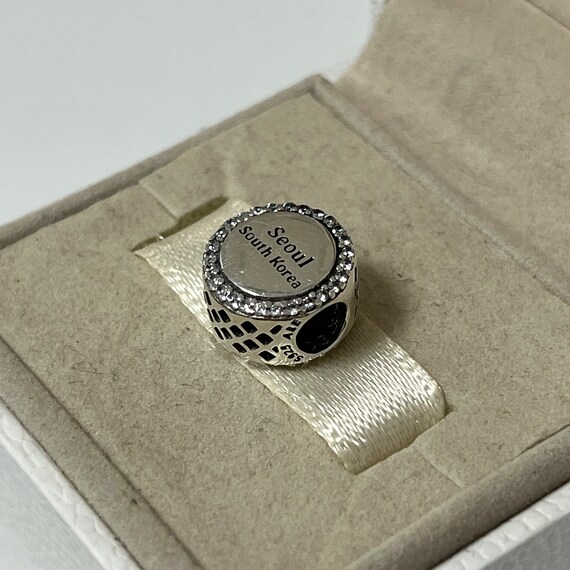 Pandora Seoul South Korea Bead Exclusive Charm S925 Silver Travel