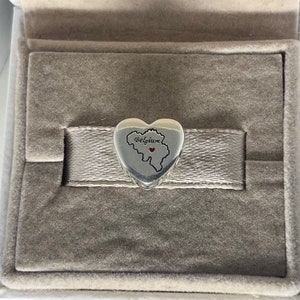Pandora Belgien Karte Herz Bead Charm Anhänger S925 Sterling Silber Schmuck für Armband für Halskette Mixed Emaille, mit Geschenkbox geschenk für sie