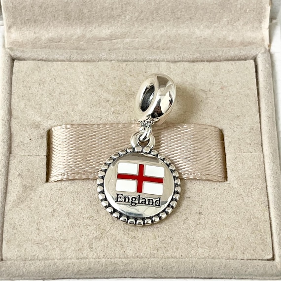 Pandora England Flag Exclusive Dangle Charm Pendant Travel S925 Silver Jewelry for Bracelet Necklace Mixed Enamel With Gift Box Etsy