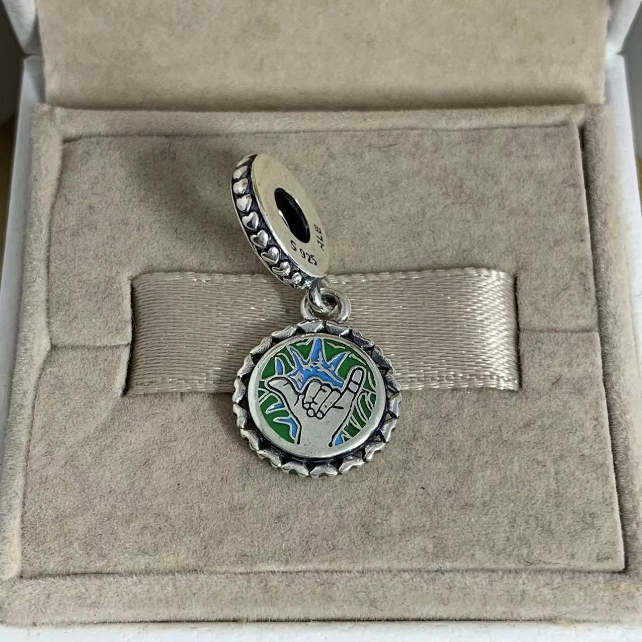 アクセサリー PANDORA Australia Hanging Charm Pandora Brand Charm |pandora Australia Map Dangle Charm
