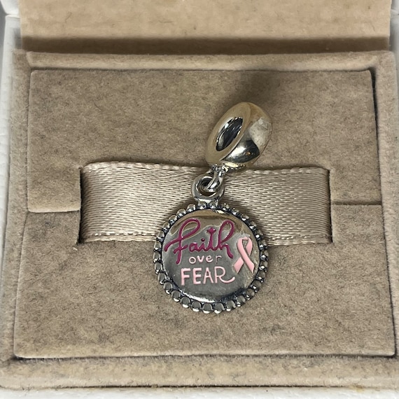 Faith over fear pandora charm best sale