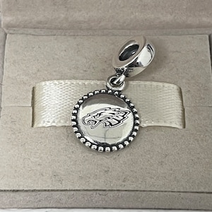 Pandora Philadelphia Adler Charm NFL Philadelphia Eagles Dangle S925 Silber Schmuck für Armband/Halskette Emaille Mixed mit Geschenk Box