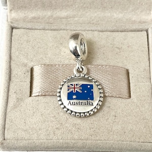 Pandora Charm Australian Flag - Etsy