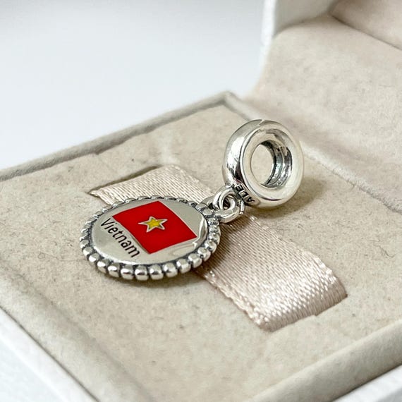 Pandora Brand Charm |pandora Australia Map Dangle Charm
