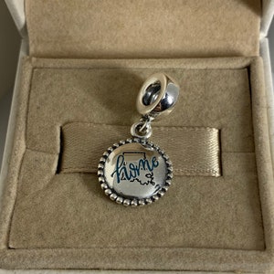 Pandora Louisiana Map Home Exclusive Dangle Charm Anhänger S925 Sterling Silber für Armband für Halskette Mixed Emaille mit Geschenkbox