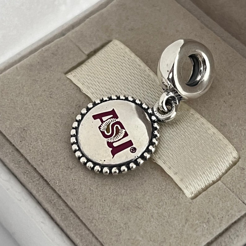 Pandora ASU Charm Arizona State University Dangle Charm S925 Silver ...