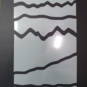 Set maskers en stencils Hill & Mountains