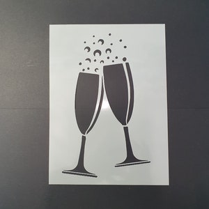 Cheers Dears Stencil