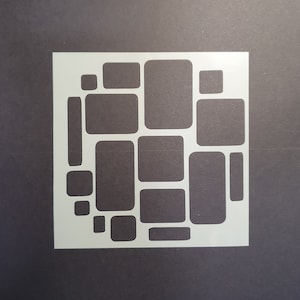 Crazy Paving Stencil