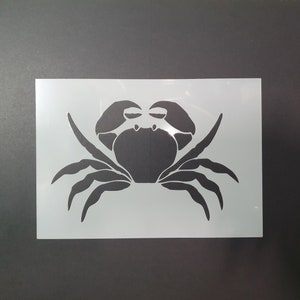 Grabby Crab Stencil