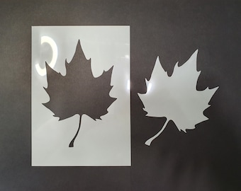 Maple Leaf  Mask & Stencil Set
