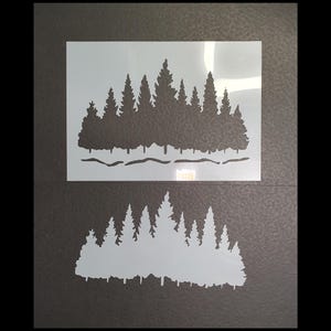At The Forest&#39;s Edge Mask & Stencil Set