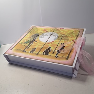 Caja de regalo estilo libro