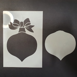 Ensemble de pochoirs et masque avec noeud