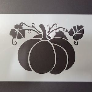 Pumpkin Stencil: 190 Micron Mylar, AngieD Design