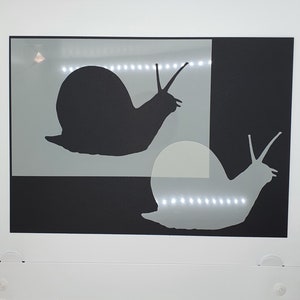 Ensemble masque et pochoirs Slimy l'escargot