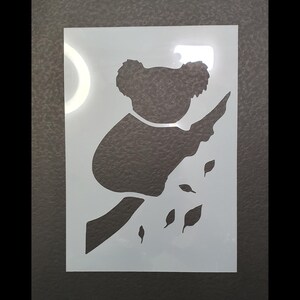 Sleepy Koala Hugs Stencil