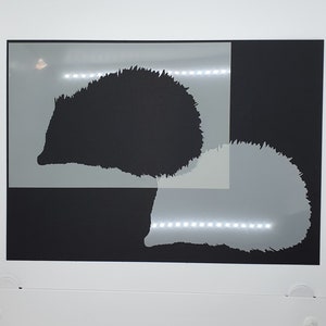 Igel Maske & Schablonen Set