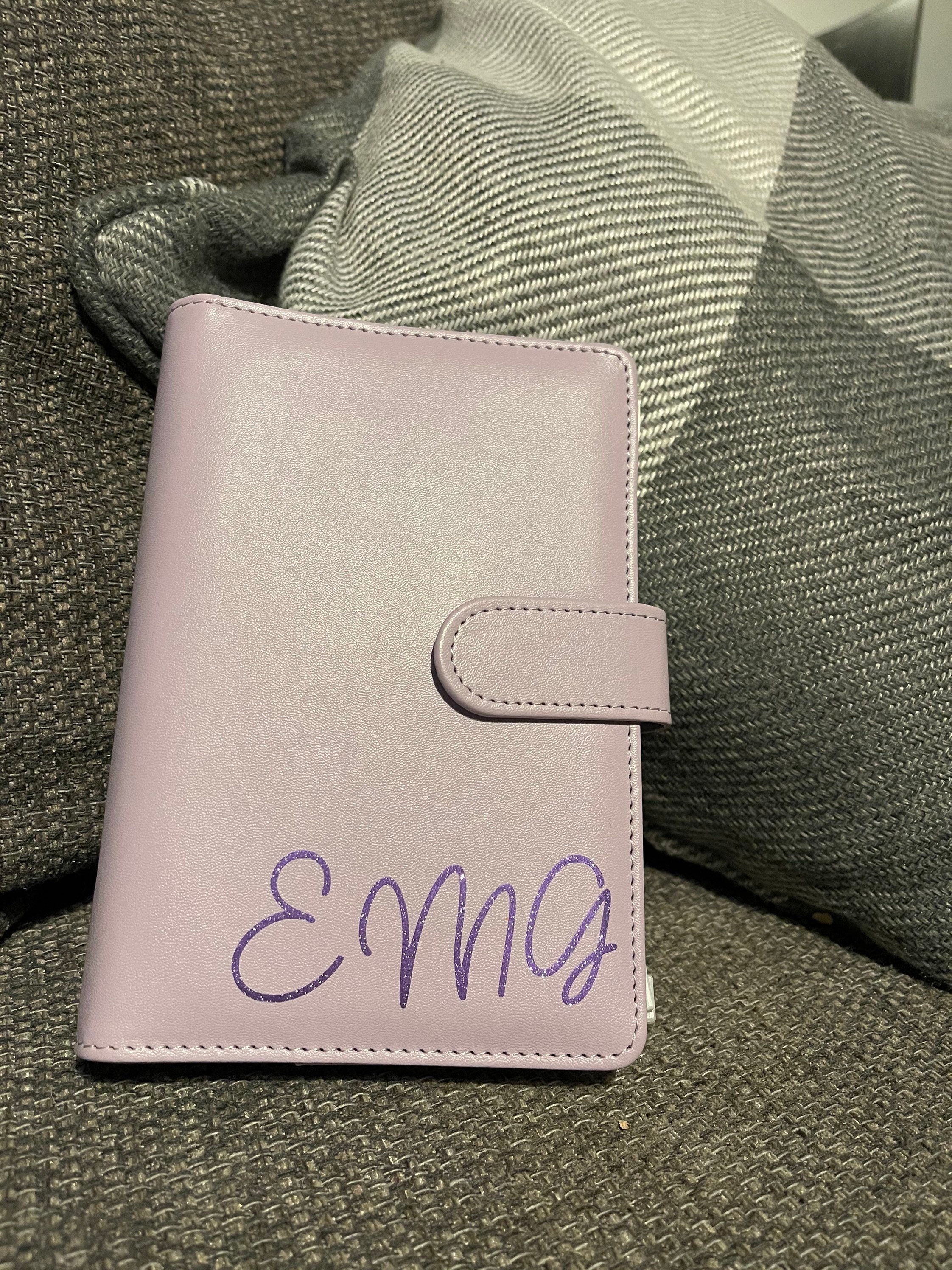 A5 Ring binder with 8 zip wallets budgeting binder with Etsy